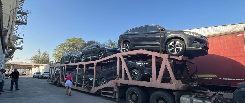 中國產新能源電動汽車品牌開始在中亞市場發力
